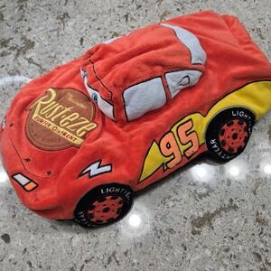 Disney Pixar Cars Lightning McQueen‎ Pillow Plush bean bag Toy Kids Room Decor